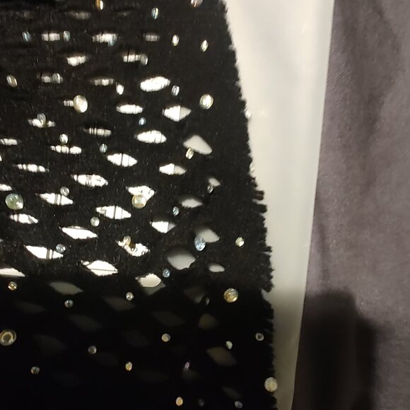 4 piece Fishnet skirt top & gloves set NEW - Picture 15 of 15